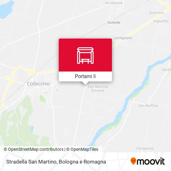 Mappa Stradella San Martino
