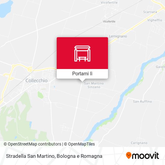 Mappa Stradella San Martino