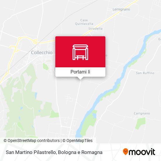 Mappa San Martino Pilastrello