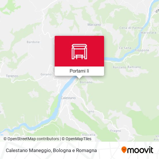 Mappa Calestano Maneggio
