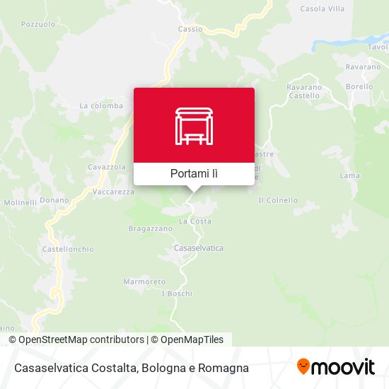 Mappa Casaselvatica Costalta