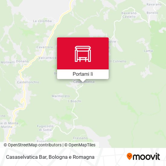 Mappa Casaselvatica Bar