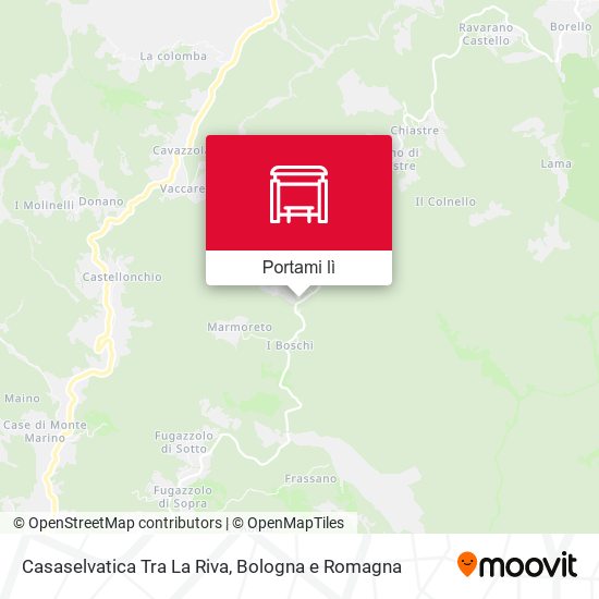 Mappa Casaselvatica Tra La Riva