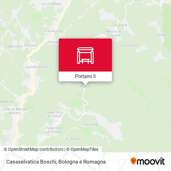 Mappa Casaselvatica Boschi