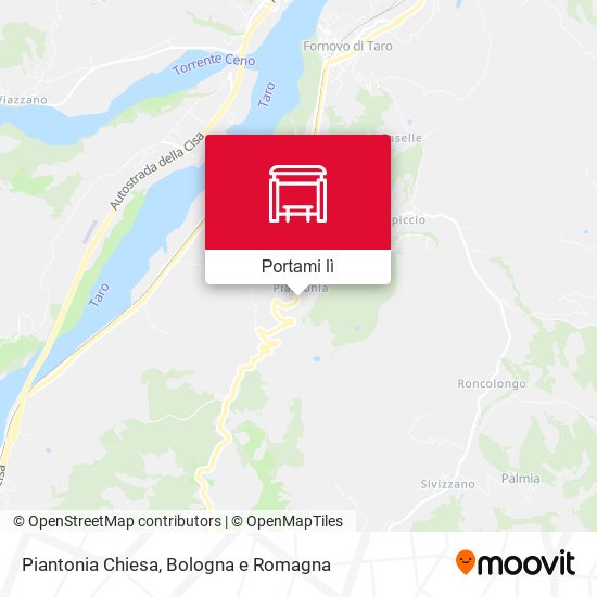 Mappa Piantonia Chiesa