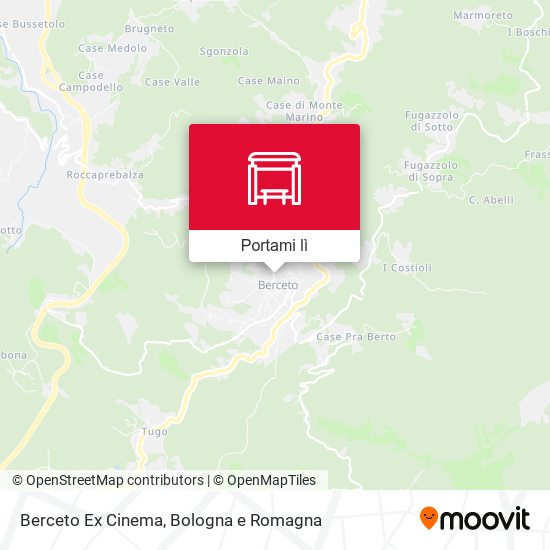 Mappa Berceto Ex Cinema