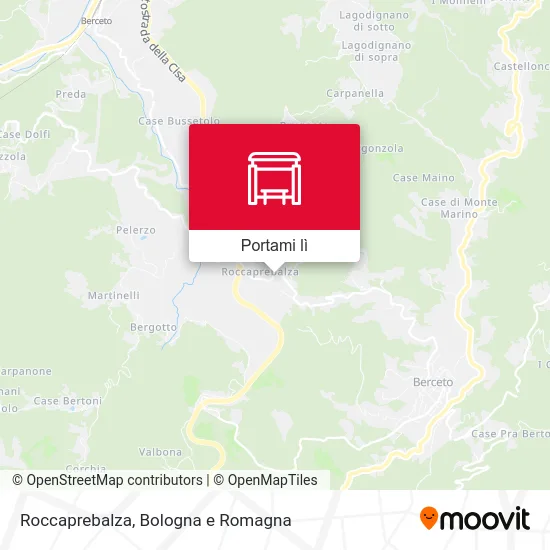 Mappa Roccaprebalza