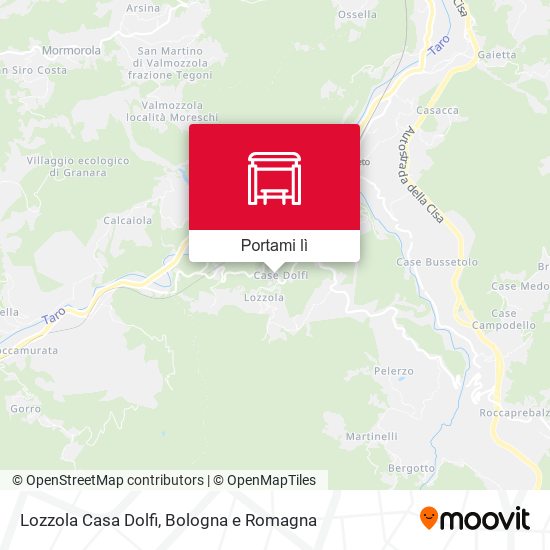 Mappa Lozzola Casa Dolfi