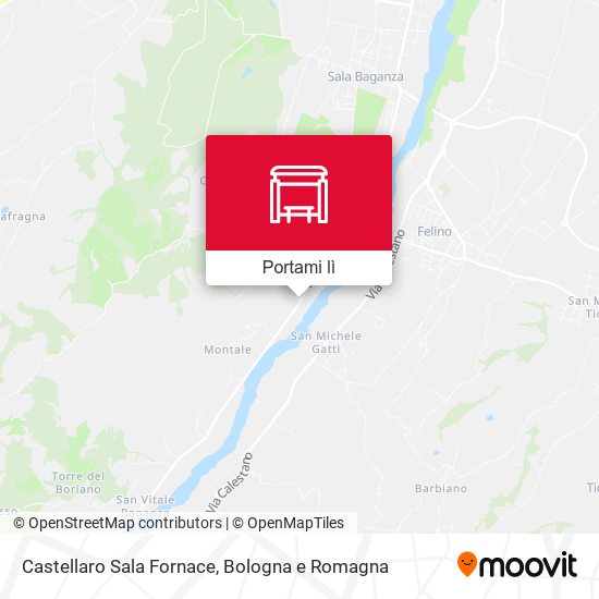 Mappa Castellaro Sala Fornace