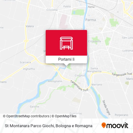 Mappa St Montanara Parco Giochi