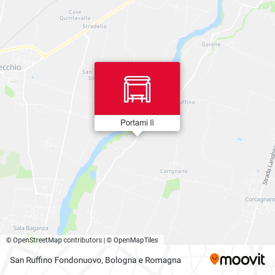 Mappa San Ruffino Fondonuovo