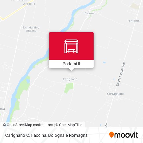 Mappa Carignano C. Faccina