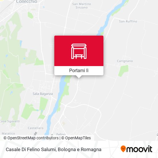 Mappa Casale Di Felino Salumi