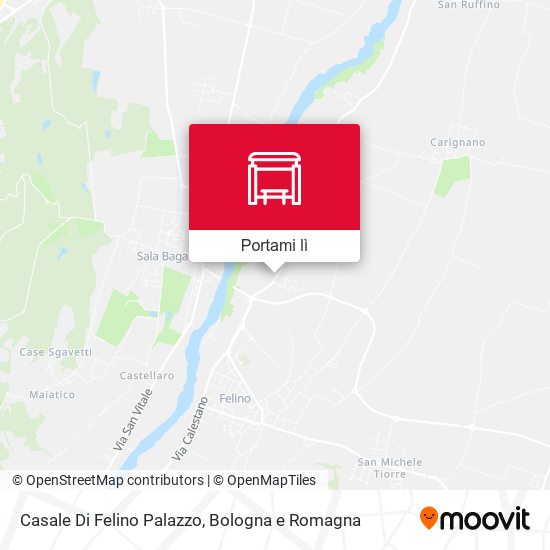 Mappa Casale Di Felino Palazzo