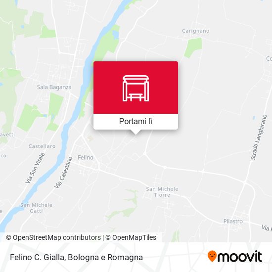Mappa Felino C. Gialla