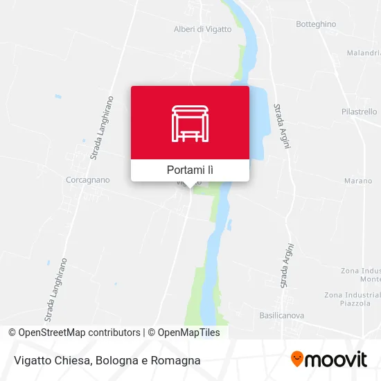 Mappa Vigatto Chiesa