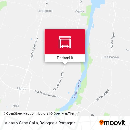 Mappa Vigatto Case Galla