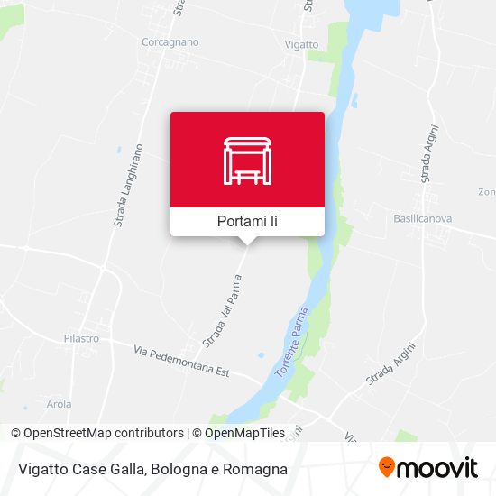 Mappa Vigatto Case Galla
