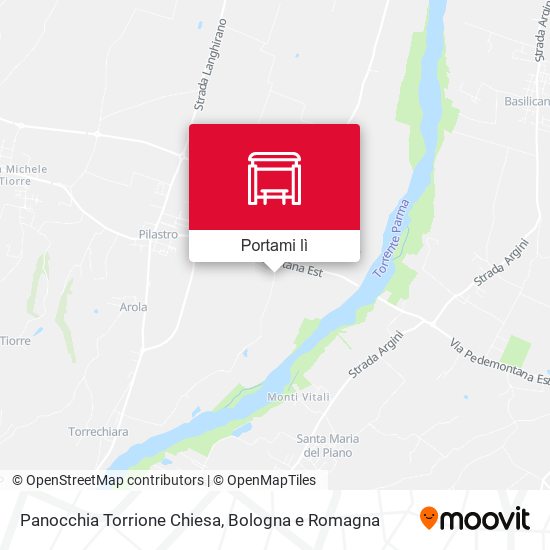 Mappa Panocchia Torrione Chiesa