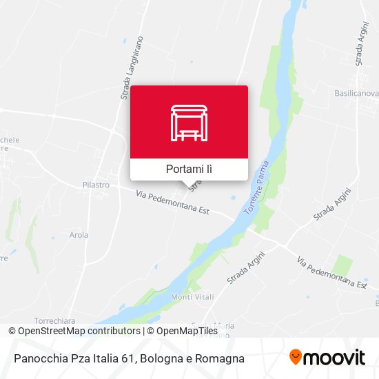 Mappa Panocchia Pza Italia 61