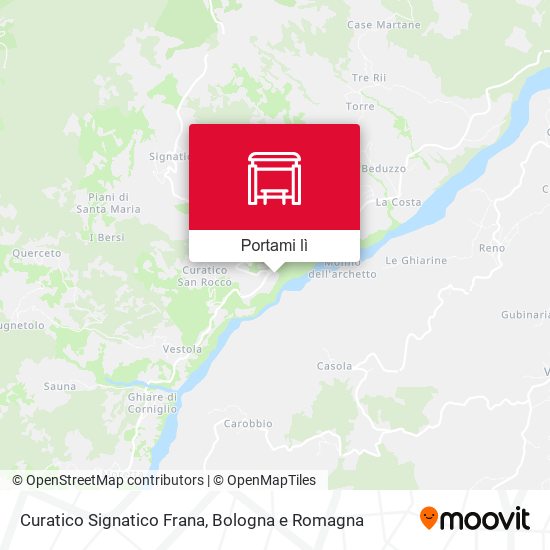Mappa Curatico Signatico Frana