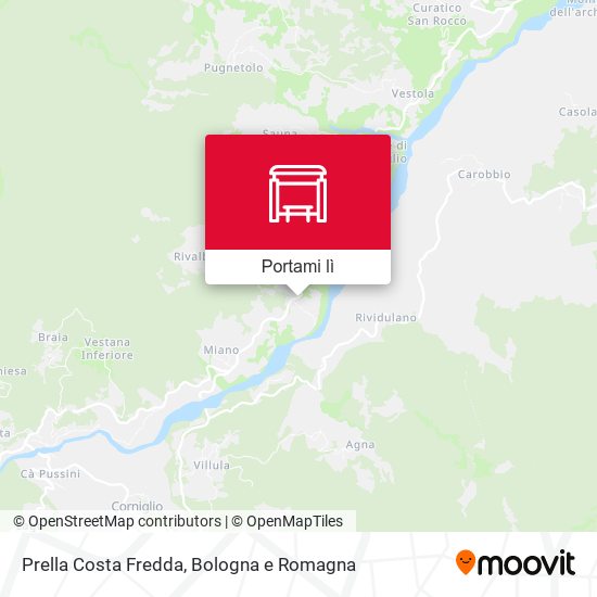 Mappa Prella Costa Fredda