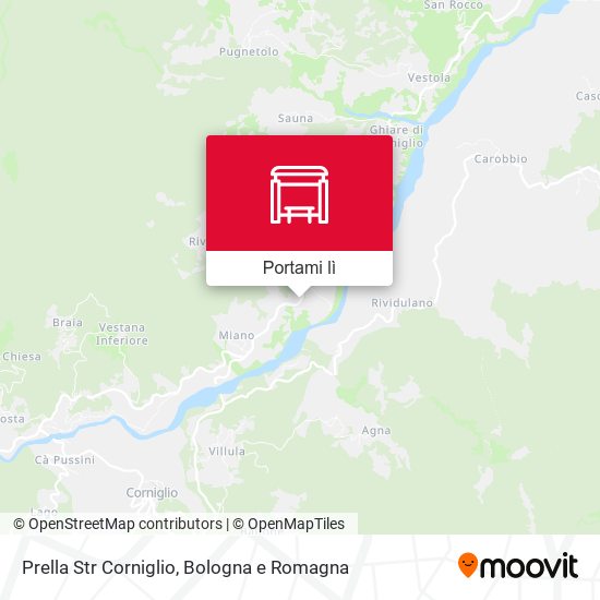 Mappa Prella Str Corniglio