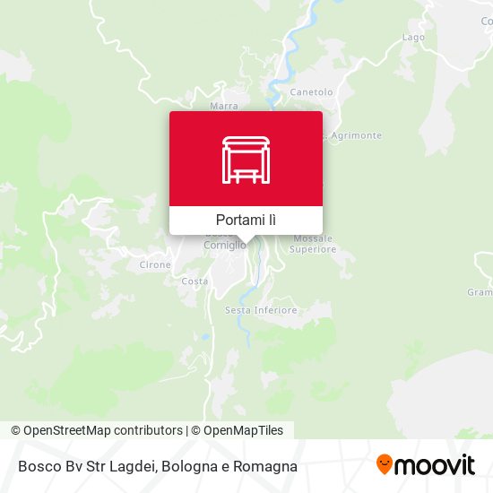 Mappa Bosco Bv Str Lagdei