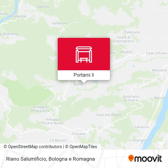 Mappa Riano Salumificio