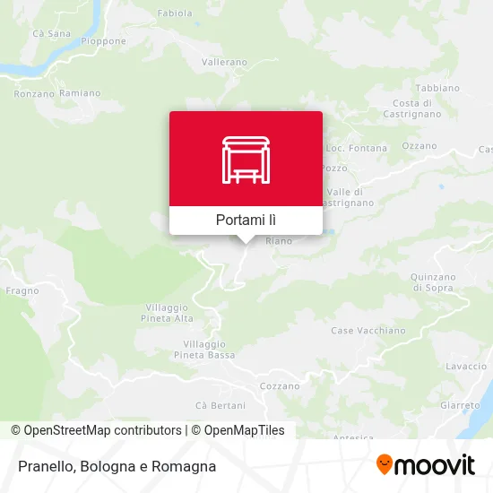 Mappa Pranello