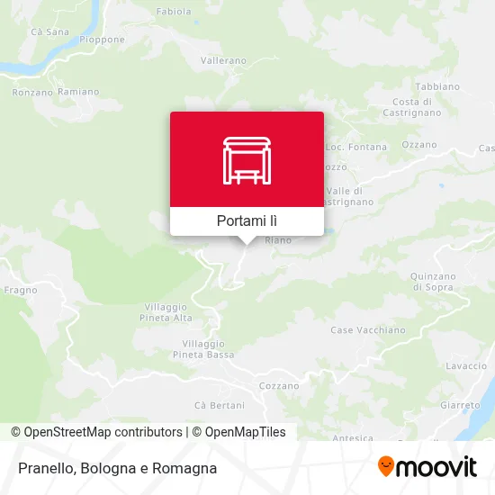 Mappa Pranello