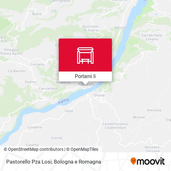 Mappa Pastorello Pza Losi