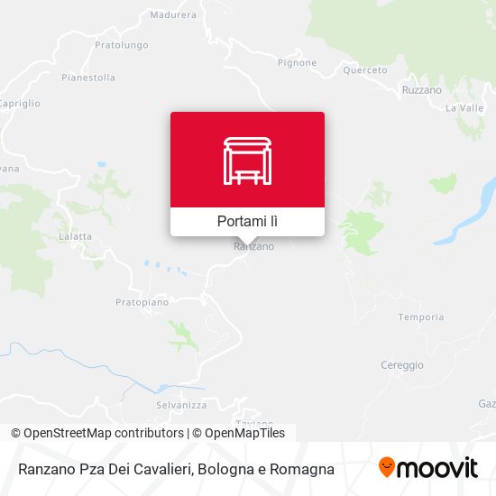 Mappa Ranzano Pza Dei Cavalieri