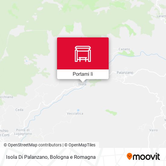 Mappa Isola Di Palanzano