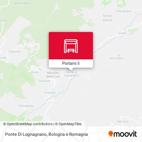Mappa Ponte Di Lugnagnano