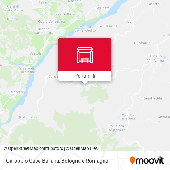 Mappa Carobbio Case Ballana