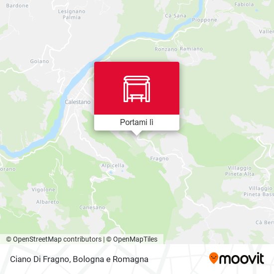 Mappa Ciano Di Fragno