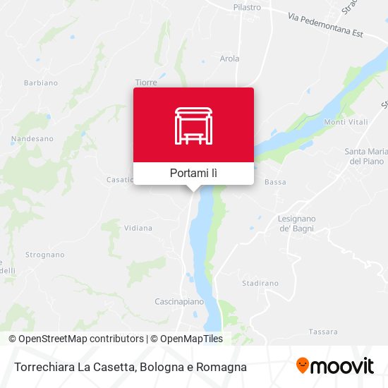 Mappa Torrechiara La Casetta