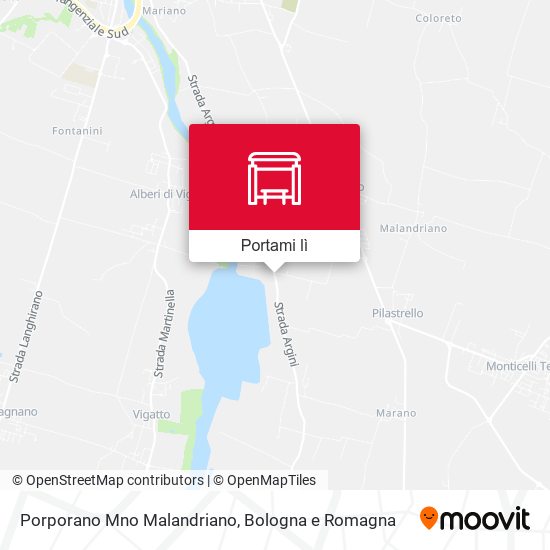 Mappa Porporano Mno Malandriano