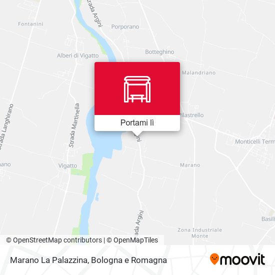Mappa Marano La Palazzina