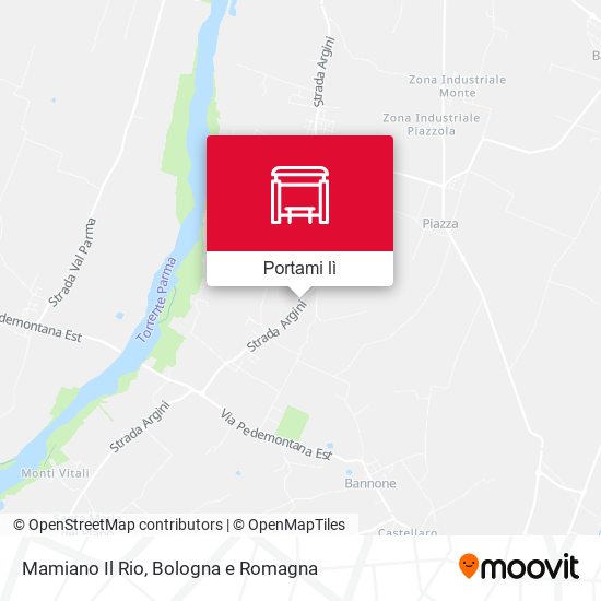 Mappa Mamiano Il Rio