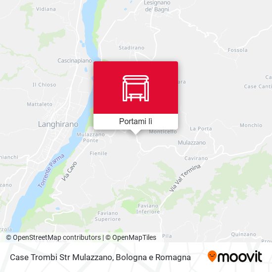 Mappa Case Trombi Str Mulazzano
