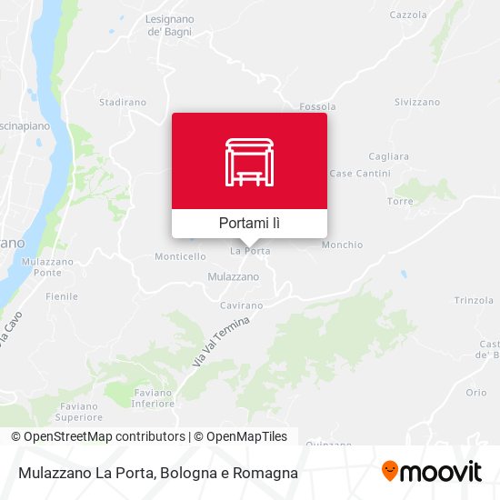 Mappa Mulazzano La Porta