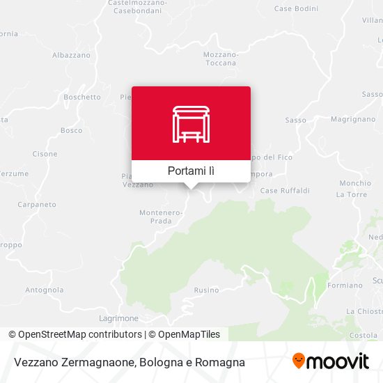 Mappa Vezzano Zermagnaone
