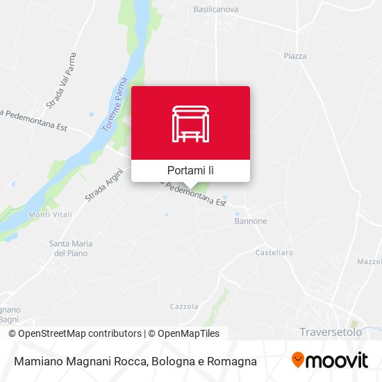 Mappa Mamiano Magnani Rocca