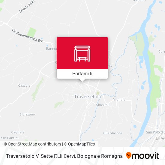 Mappa Traversetolo V. Sette  F.Lli Cervi