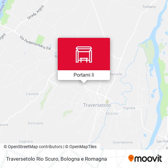 Mappa Traversetolo Rio Scuro