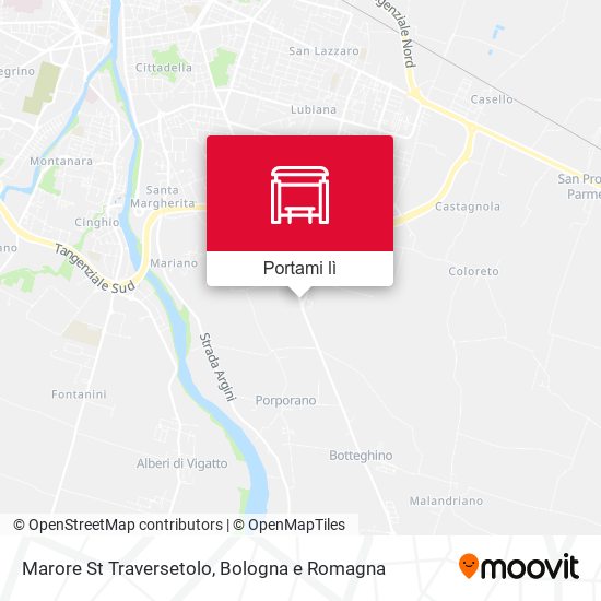 Mappa Marore St Traversetolo