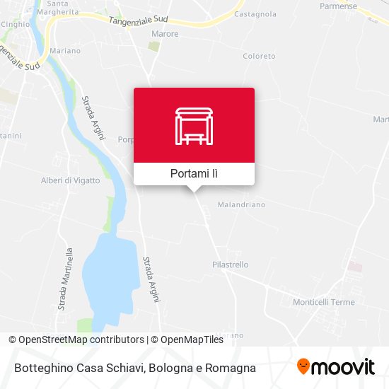 Mappa Botteghino Casa Schiavi