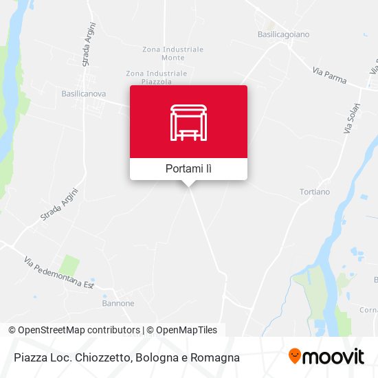 Mappa Piazza Loc. Chiozzetto